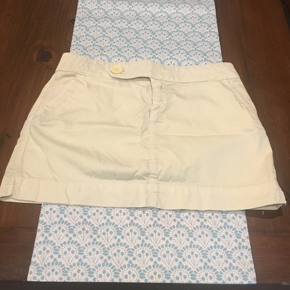 Old Navy Skirt Pale Yellow Size 6 - Picture 1 of 4